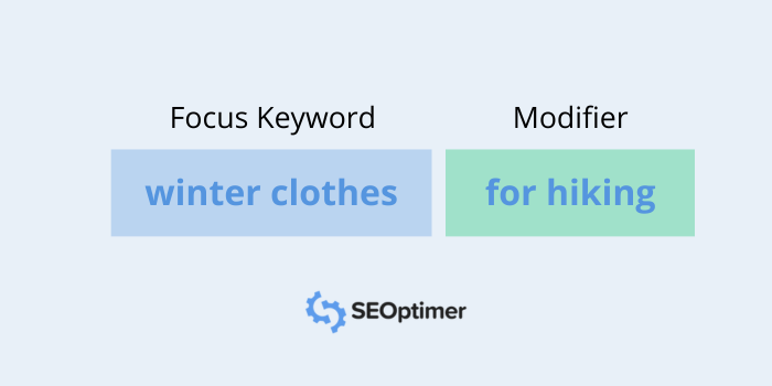 add modifiers to keywords